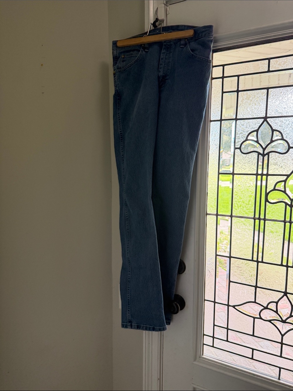 Classic Men's Blue Denim Jeans